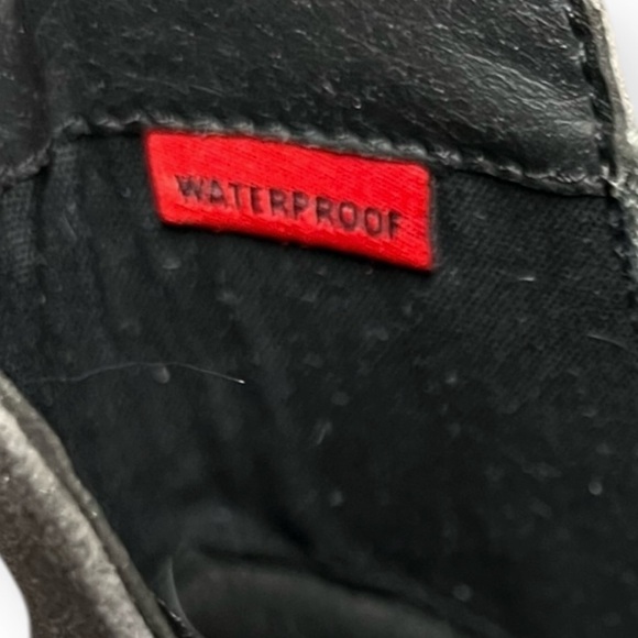 🌻NEW Sorel Gray Emelie II Waterproof Full Grain Leather Ankle Boot Size 9.5 - Picture 10 of 12